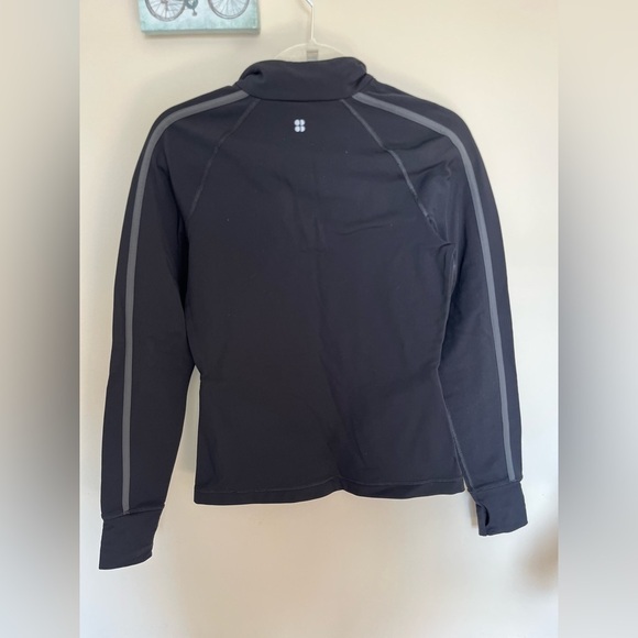 Sweaty Betty Thermodynamic Half Zip Pullover Black Small - Picture 4 of 7